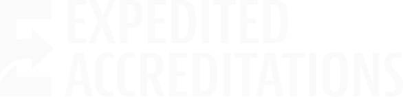 Expedited Accreditations Logo white
